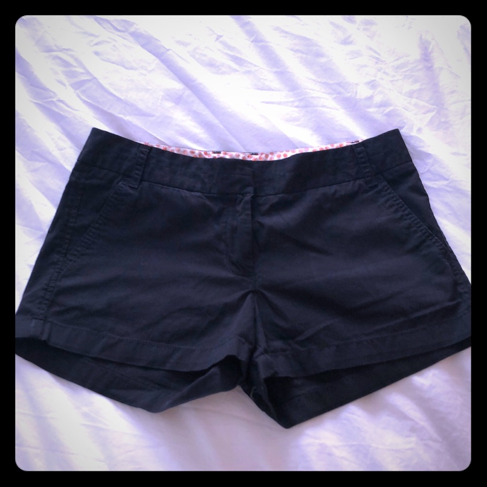 J Crew Black Shorts - Sz 8